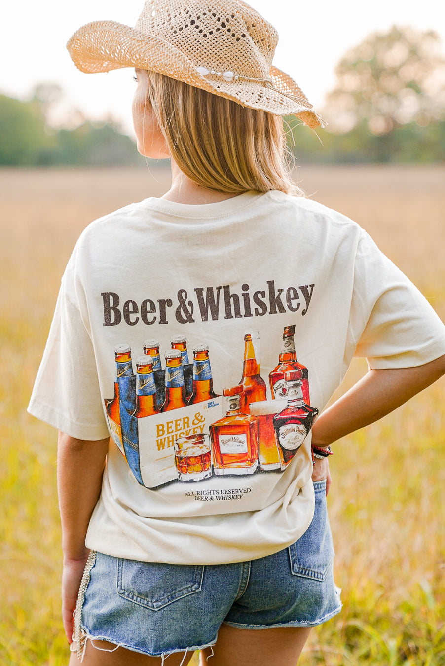 The Beer & Whiskey Tee